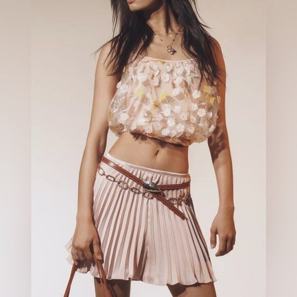 NWT Size M - Anthropologie Silky Skorts with built in shorts (NWT US$ 128) - Picture 10 of 16